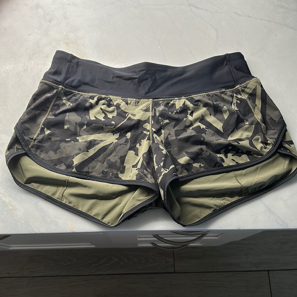Vintage lululemon speed short size 6